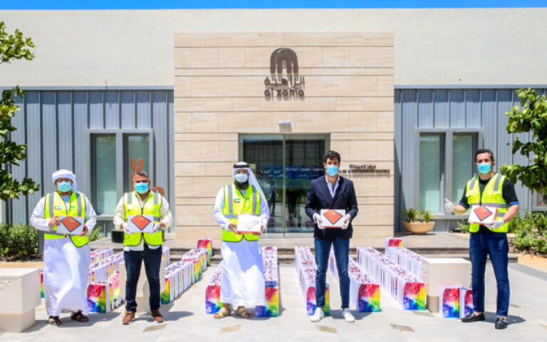 Al Zahia Supports Underprivileged Families With Electronic Tablets For Remote Learning